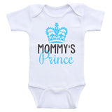 Baby Boy Clothes "Mommy's Prince" Cute Baby Boy One Piece Shirts