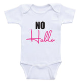 Funny Baby Clothes "No Hablo" One-Piece Shirts For Babies