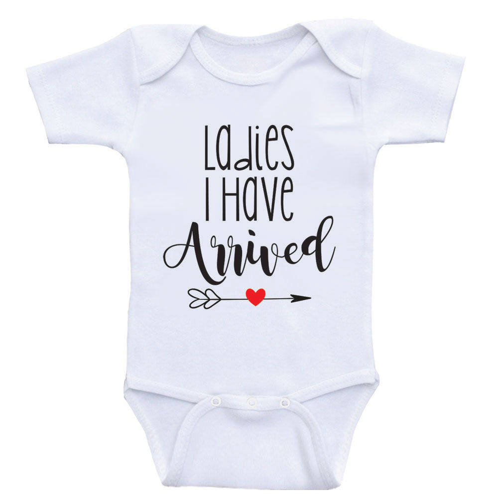 Clothes For Baby Boys Ladies I Have Arrived Funny Baby Boy Shirt Heart Co Designs