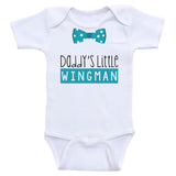Baby Boy One-Piece Shirts "Daddy's Little Wingman" Baby Boy Clothes