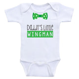 Baby Boy One-Piece Shirts "Daddy's Little Wingman" Baby Boy Clothes