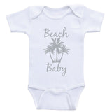 Beach Baby Clothes "Beach Baby" Cute Baby One Piece Shirts