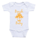 Beach Baby Clothes "Beach Baby" Cute Baby One Piece Shirts