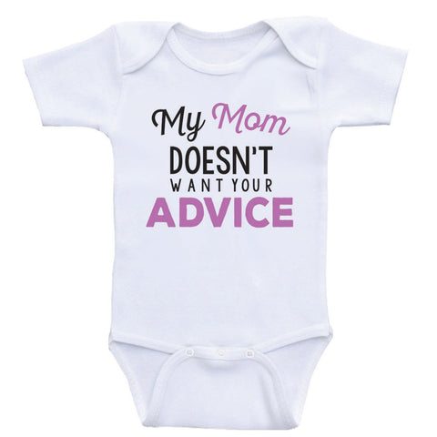 Funny newborn outlet baby clothes