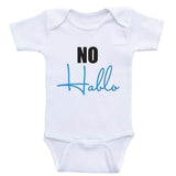 Funny Baby Clothes "No Hablo" One-Piece Shirts For Babies