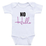 Funny Baby Clothes "No Hablo" One-Piece Shirts For Babies