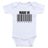 Funny Baby Bodysuits "Made In Vachina" Baby Shower Gifts