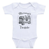 Nautical Baby Clothes "Mommy's Treasure" One-Piece Baby Shirts