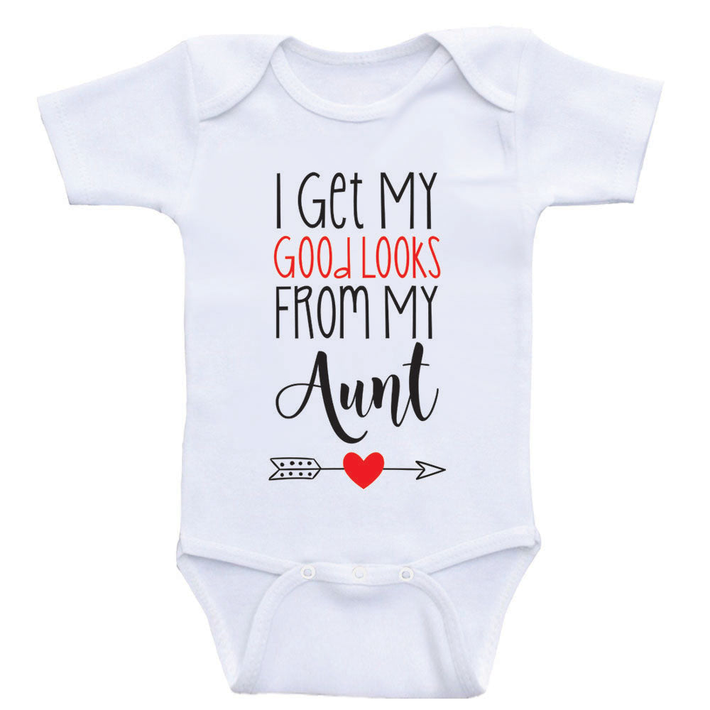 Cute aunt shirts for babies sale